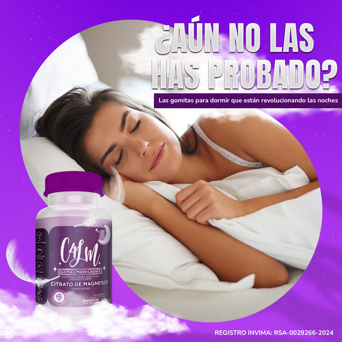 C4LM® GOMITAS PARA DORMIR