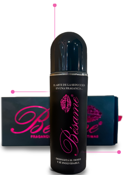 BÉSAME® PERFUME PARA ROPA INTERIOR Y CUERPO